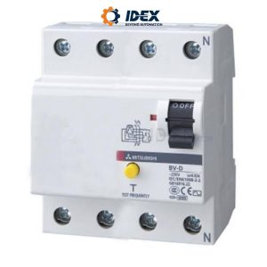 Cầu dao chống dòng rò BVW-T 4P 63A 30mA Mitsubishi
